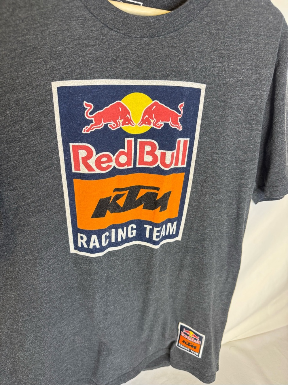Red Bull KTM Racing Team Short Sleeve Tee - Charcoal Gray - Picture 3 of 8